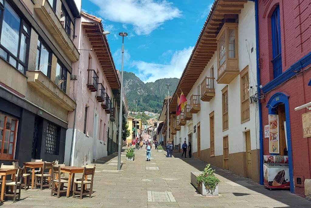 Grandioso Apartaestudio La Candelaria Bogota Buitenkant foto